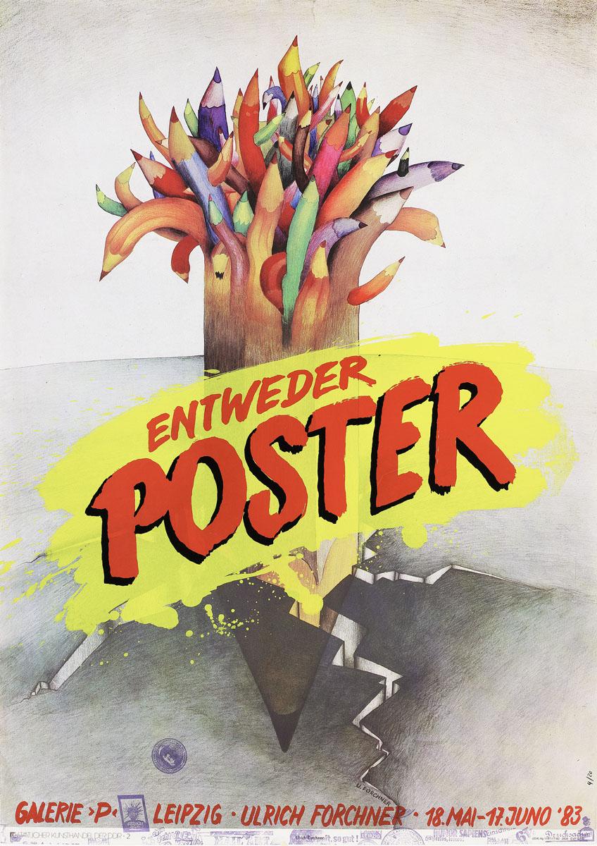 Plakat von Ulrich Forchner - 1983